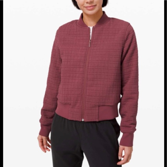 ⭐️ 2 X Host Pick ⭐️ Lululemon Serene Travels Bomber - Picture 13 of 16